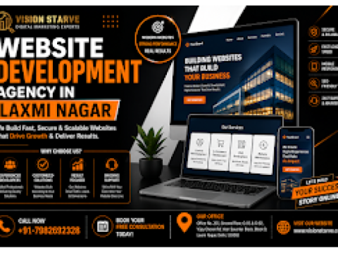 Web Development Company Laxmi Nagar | Vision Starve