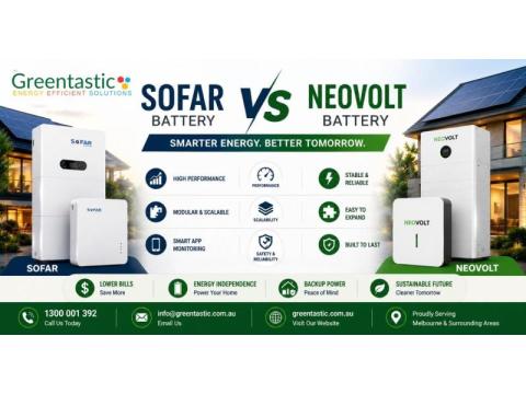 Power Smarter Living with Greentastic Solar Battery Solutions