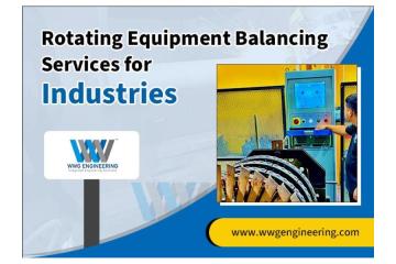 Rotating Equipment Balancing Services for Industries
