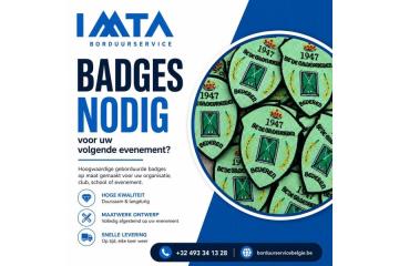 Badges nodig voor uw volgende evenement?