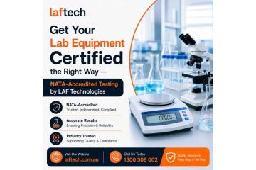 Get Your Lab Equipment Certified the Right Way — NATA-Accredited Testing by LAF Technologies