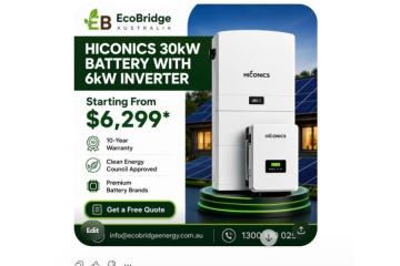Power Your Home with HICONICS Solar Battery System