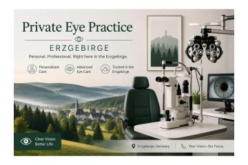 Private Eye Practice Erzgebirge – Advanced Vision Care & Modern Eye Treatments 