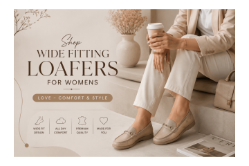 Shop Wide Fitting Loafers for Womens Love- Comfort & Style