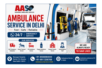 Trusted Ambulance Service in Delhi Available 24x7