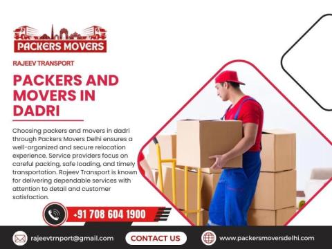 Trusted Packers And Movers In Dadri For Smooth Relocation