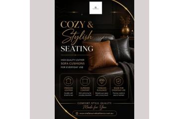 Add Warmth and Style with Premium Leather Sofa Cushions