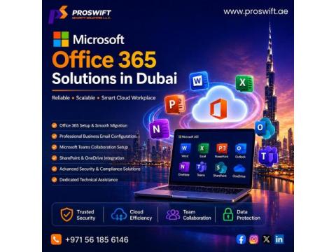 Expert Microsoft Office 365 Services Dubai for Your Business | Proswift.ae