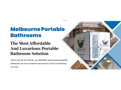 Portable Toilets for Commercial Events | Melbourne Portable Bathrooms