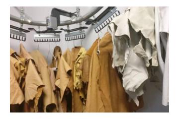 Garment Warehousing Rail Systems