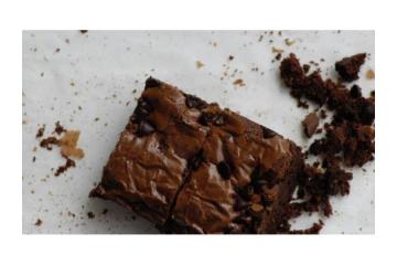 Delicious Vegan Box Brownies - MAHI