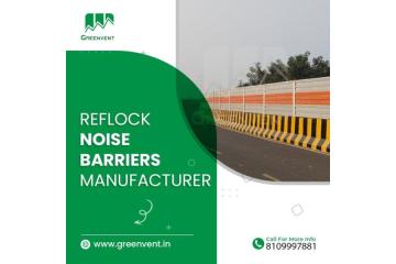 Reflock Noise Barriers Manufacturer for Effective Urban Noise Control