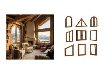 Elevate Your Home with Custom Reclaimed Wood Windows
