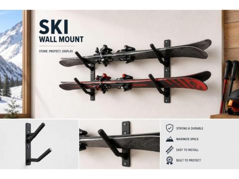 Locking Skis Made Easy with Ski Key