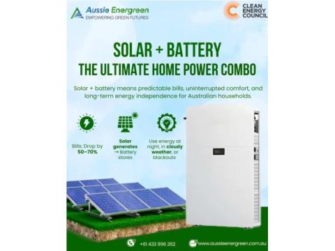 Solar + Battery Solutions for Smarter Australian Homes