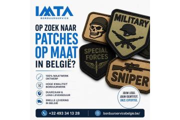 Op zoek naar patches op maat in België?
