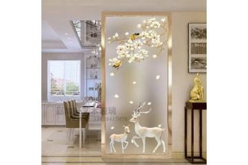 Premium Glass Door Partition for Modern Interior Designs