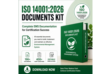 ISO 14001-2026 documents – Complete EMS Documentation Kit