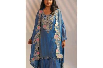 Designer Blue Suits for Women for Ethnic Wear