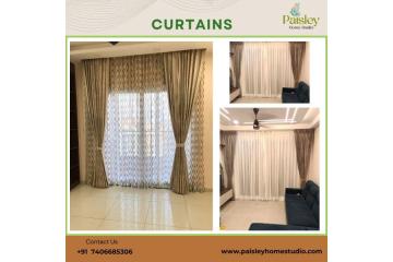 Luxury & Custom Curtains in Bangalore | Paisley Home Studio
