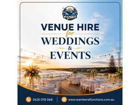 Premium Venue Hire for Weddings and Events in NSW