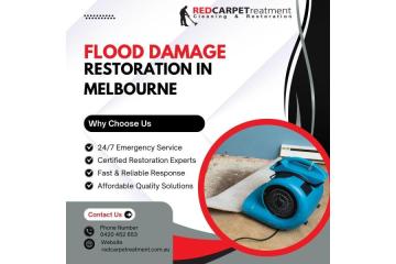 Fast Flood Damage Restoration in Melbourne | Redcarpetreatment