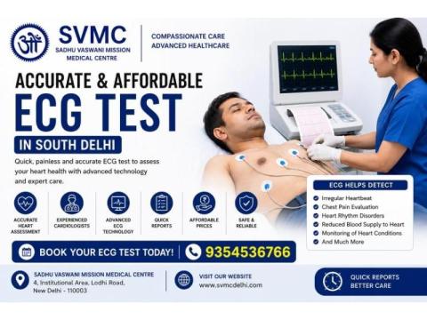 Best ECG Test Centre in Delhi NCR