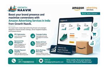 Amazon Advertising Services in india | Growth Naavik