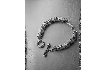Shop Mens Sterling Silver Bracelets for Timeless Style