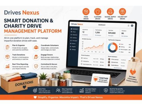 Smart Donation & Charity Drive Management Platform – Drives Nexus