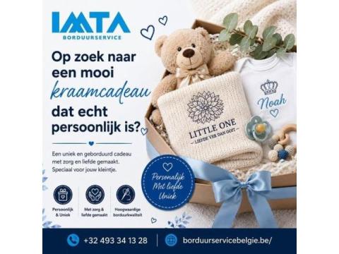 Op zoek naar een mooi kraamcadeau dat echt persoonlijk is? 💙