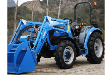 Compact Tractor for Small Farms by Solis for Daily Use