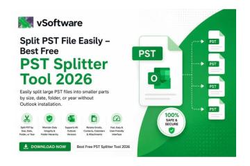 Professional PST Splitter Software for Outlook Users
