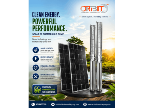 Solar DC Submersible Pump Manufacturer in India