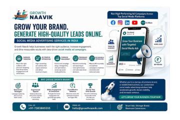 Social Media Advertising Services in India – Growth Naavik