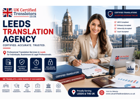 Leeds Translation Agency – Certified, Professional & Officially Accepted