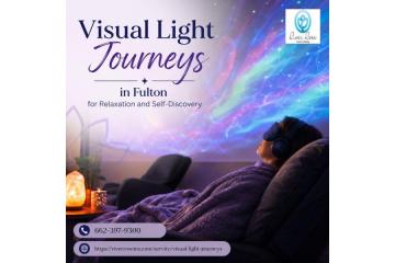 Experience Visual Light Journeys in Fulton for Deep Relaxation