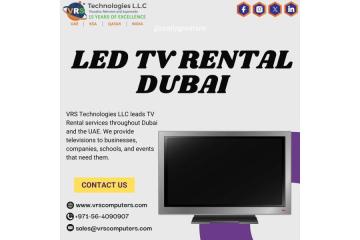 Smart LED TV Hire Dubai for Events?