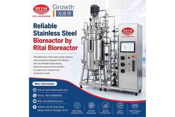 Reliable Stainless Steel Bioreactor by Ritai Bioreactor