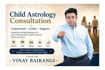 Child Astrology Consultation for Better Future Guidance
