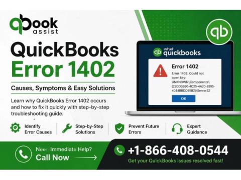 How to Resolve QuickBooks Error 1402 During Installation?