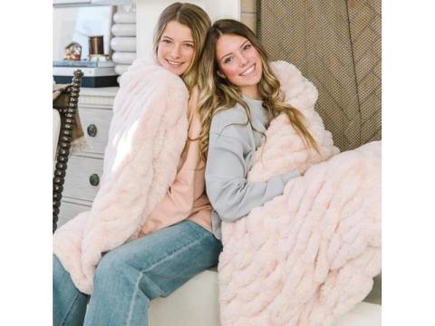 Bring a Stylish Touch Home With a Pink Throw Blanket