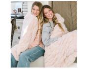 Bring a Stylish Touch Home With a Pink Throw Blanket