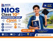 Nios Class 10th Admission 2026