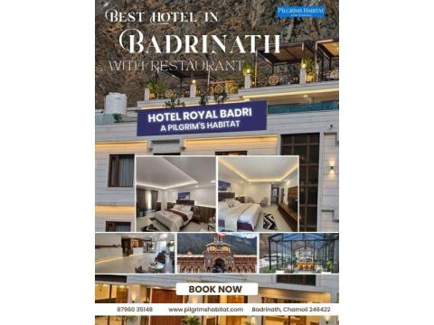 Best Hotel in Badrinath with Restaurant