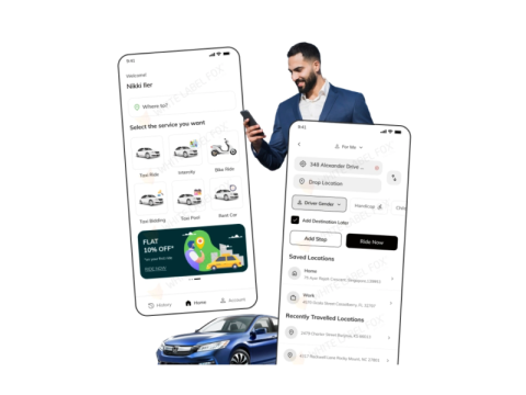 Fox Taxi – Smart Uber Clone Solution for Modern Mobility Businesses