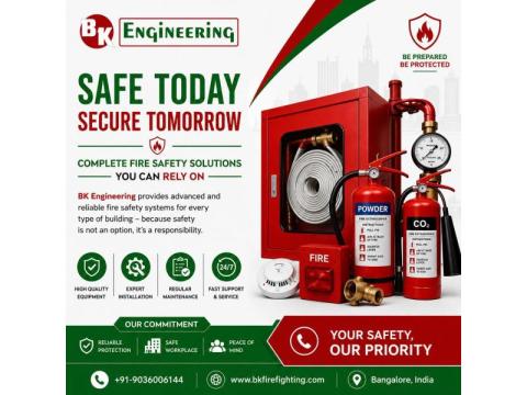 Book Fire Safety Systems in Chennai for Your Modern Buildings