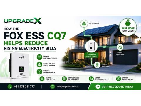 ⚡ Reduce Rising Electricity Bills with the FOX ESS CQ7 Solar Battery! ⚡