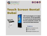 Trusted Touch Screen Rental Dubai for Events?