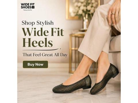 Shop Stylish Wide Fit Heels That Feel Great All Day